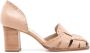 Sarah Chofakian Colette leren pumps Beige - Thumbnail 1