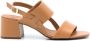 Sarah Chofakian Laura leren sandalen Bruin - Thumbnail 1