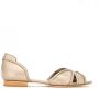 Sarah Chofakian Leren ballerina's Metallic - Thumbnail 1