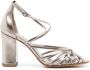 Sarah Chofakian Miuccia sandalen Metallic - Thumbnail 1