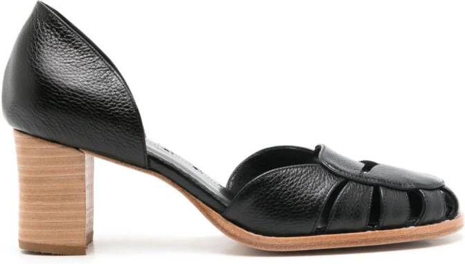 Sarah Chofakian Yosemite leren pumps Zwart