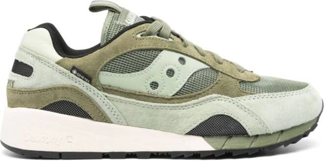 Saucony Shadow sneakers met logopatch Groen