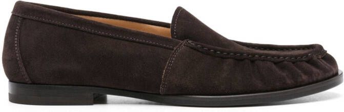 Scarosso Alain suède loafers Bruin