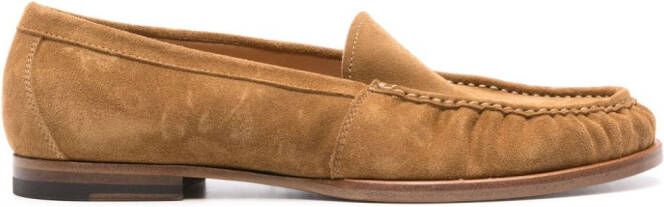 Scarosso Alain suède loafers Bruin