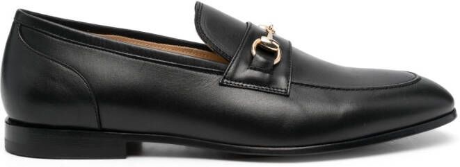 Scarosso Alessandro leren loafers Zwart