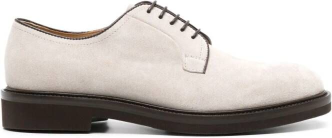 Scarosso Harry suède derby schoenen Beige