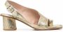 Scarosso Jill slingback leren sandalen Geel - Thumbnail 1