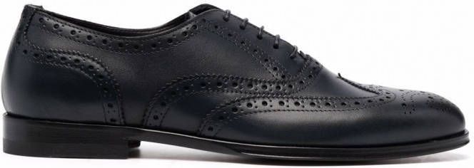 Scarosso Judy leren brogues Blauw