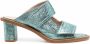 Scarosso Kristy metallic sandalen Groen - Thumbnail 1