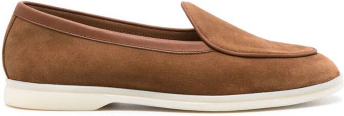 Scarosso Livio suède loafers Bruin