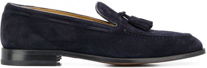 Scarosso Loafers met kwastje Blauw