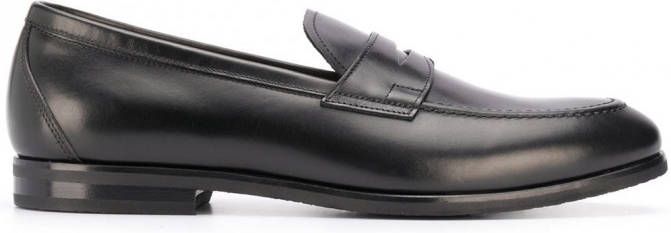 Scarosso Renato penny loafers Zwart