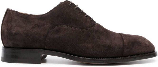 Scarosso Salvatore suède Oxford schoenen Bruin