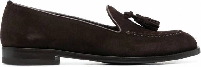 Scarosso Sienna loafers met kwastje Bruin