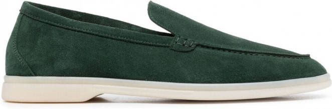 Scarosso Slip-on loafers Groen