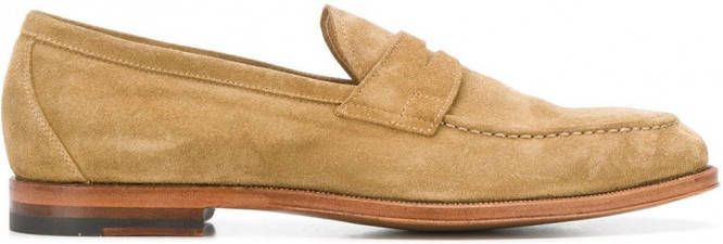 Scarosso Stefano loafers met ronde neus Beige