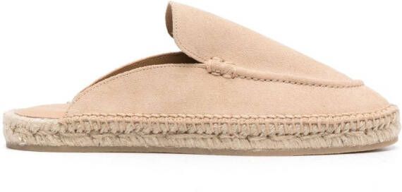 Scarosso Suède espadrilles Beige