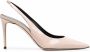 Scarosso Sutton leren pumps Beige - Thumbnail 1