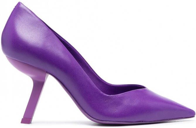 Schutz Pumps met puntige neus Paars