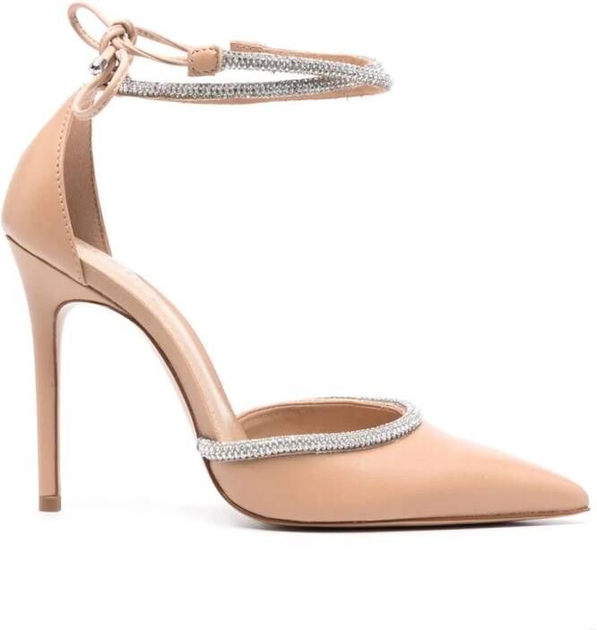 Schutz Carley Weekend leren pumps Beige