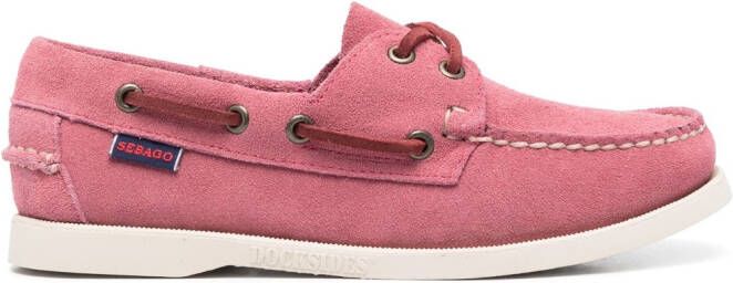 Sebago Loafers in bootstijl Roze