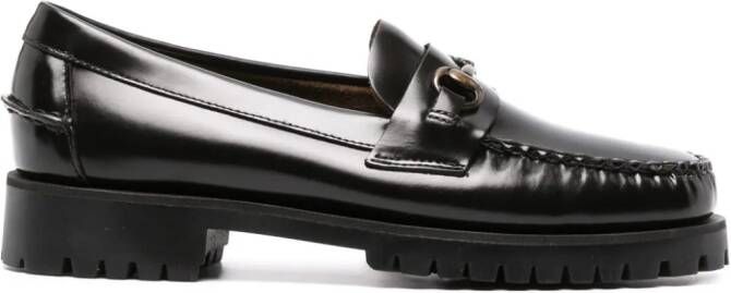 Sebago Joe loafers met decoratieve plakkaat Zwart