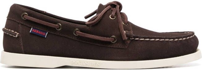 Sebago Portland Fleshout bootschoenen Bruin