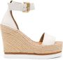 See by Chloé Glyn espadrilles met sleehak Beige - Thumbnail 1