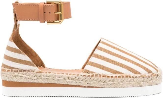 See by Chloé Glyn Flat espadrilles Beige