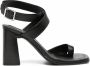 Senso Chrissy leren sandalen Zwart - Thumbnail 1