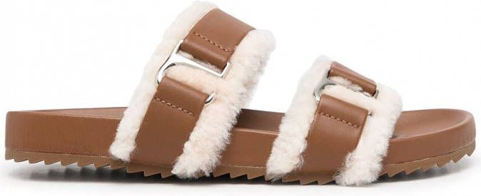 Senso Dalley sandalen met dubbele bandjes Bruin