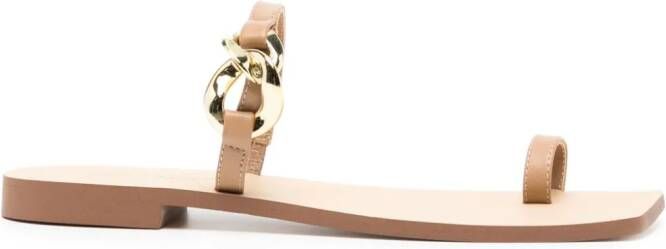 Senso Sandalen met gesp Bruin