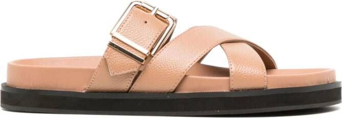 Senso Giulia II leren sandalen Bruin