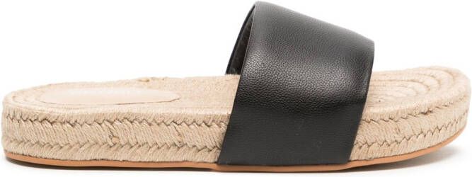 Senso Isobel espadrilles met open neus Zwart