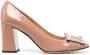 Sergio Rossi Gelakte pumps Beige - Thumbnail 1