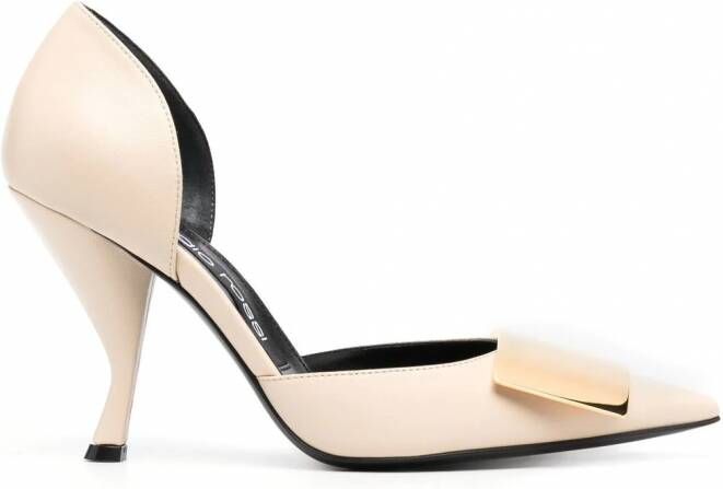 Sergio Rossi Pumps met gesp Beige