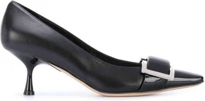 Sergio Rossi Sr Twenty pumps met gesp Zwart