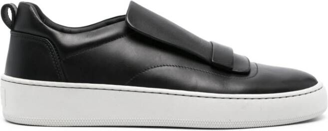 Sergio Rossi SR1 Addict leren sneakers Zwart