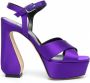 Si Rossi Sandalen met gespsluiting Paars - Thumbnail 1