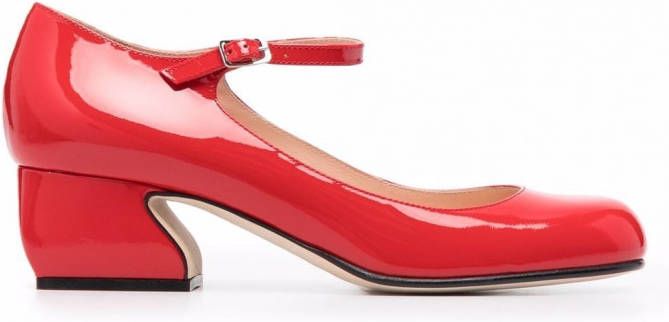 Si Rossi sr lakleren pumps Rood