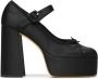 Simone Rocha Pumps met plateauzool Zwart - Thumbnail 1