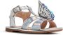 Sophia Webster Mini Sandalen met vlinderdetail Zilver - Thumbnail 1