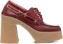 Stella McCartney Muiltjes met plateauzool Rood - Thumbnail 1