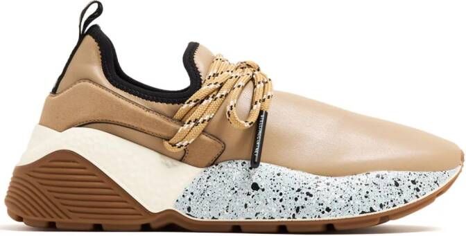 Stella McCartney Eclypse sneakers van imitatieleer Beige