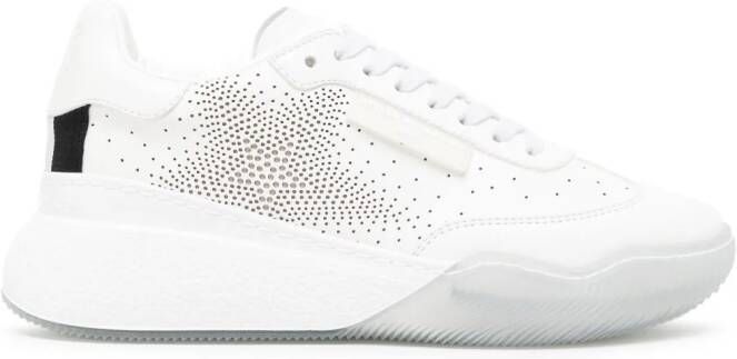 Stella McCartney Geperforeerde sneakers Wit