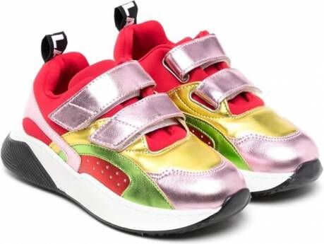 Stella McCartney Kids Sneakers met colourblocking Veelkleurig