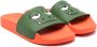 Stella McCartney Kids Slippers met open neus Oranje - Thumbnail 1