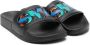 Stella McCartney Kids Slippers met logoprint Zwart - Thumbnail 1