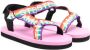 Stella McCartney Kids Sandalen met klittenband Roze - Thumbnail 1