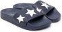 Stella McCartney Kids Slippers met sterpatch Blauw - Thumbnail 1